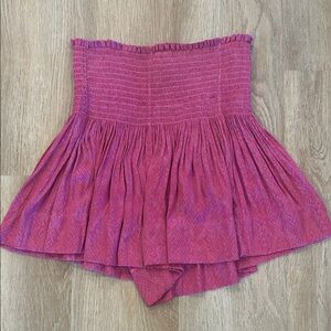 Koch Pink Snakeskin Patterned Erica Skirt Size S